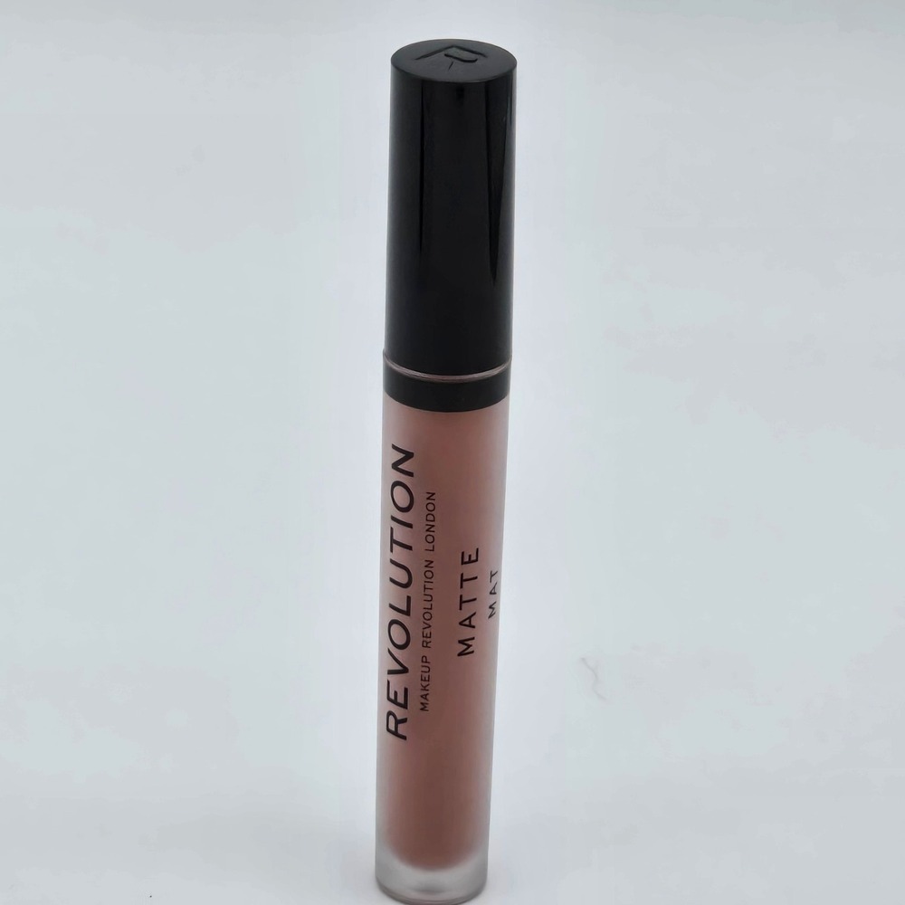 Makeup Revolution Matte Liquid Lipstick Featured 109 Nude Pink 0.1 oz 3ml New